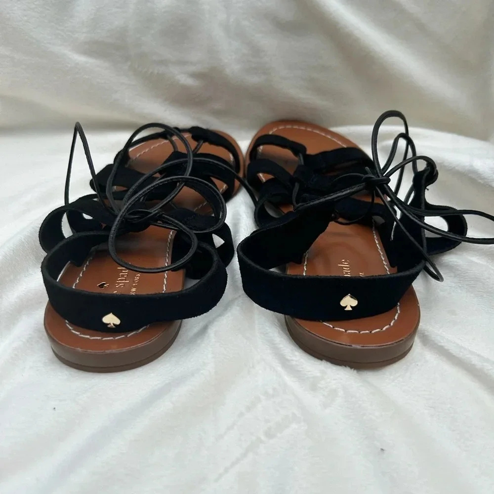 Kate Spade Suno Gladiator Sandals in Black - Picture 5 of 9